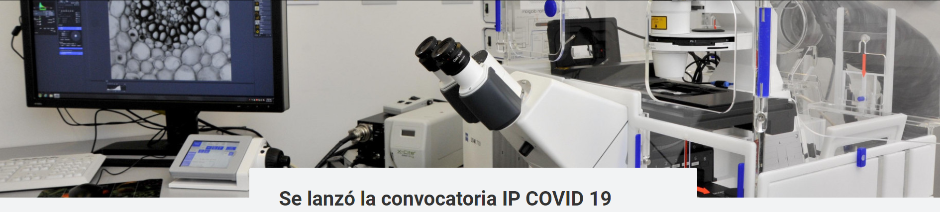 Convocatoria COVID-19 - NUEVA CONVOCATORIA Ideas-Proyecto (IP) DE AGENCIA I+D+I ( A C.TyA