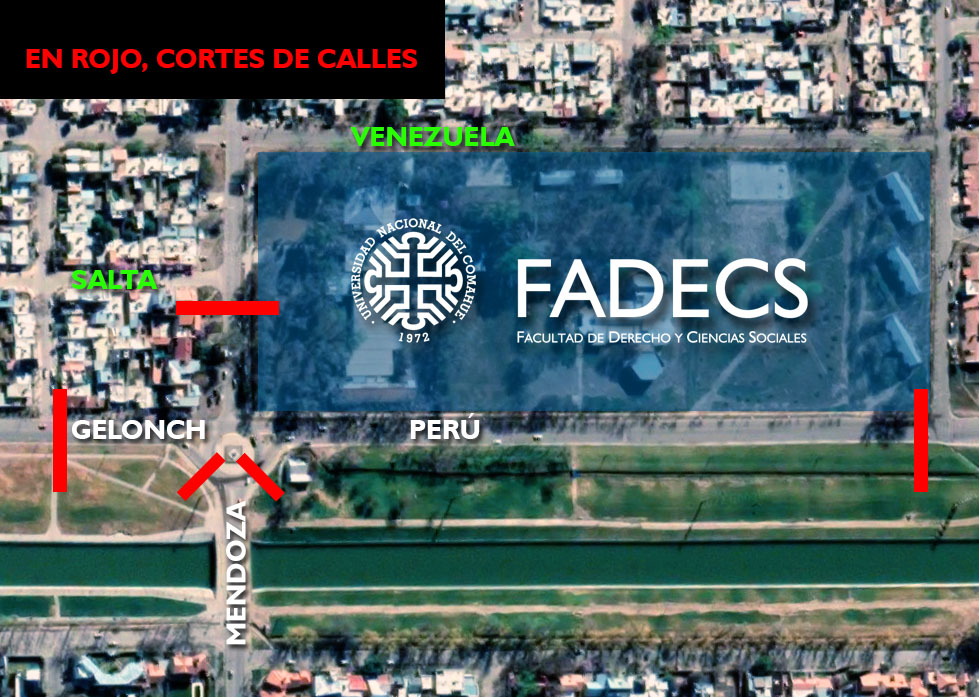 ACCESO VEHICULAR A LA FADECS