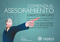 ASESORAMIENTO JURÍDICO GRATUITO DE LA FADECS