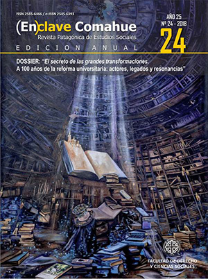 (EN)CLAVE COMAHUE. REVISTA PATAGÓNICA DE ESTUDIOS SOCIALES