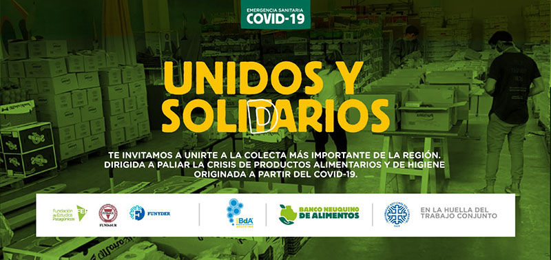 ACERCATE A LA COLECTA DE UNIDOS Y SOLIDARIOS