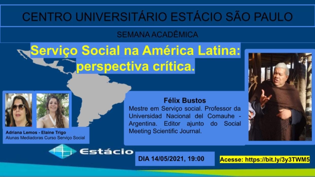 PROFESOR DE FADECS-UNCO PARTICIPÓ DE LA SEMANA DEL SERVICIO SOCIAL EN UNIVERSIDADE ESTACIO