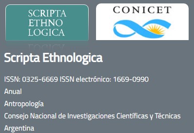 REVISTA SCRIPTA ETHNOLOGICA - CONVOCATORIA 2021