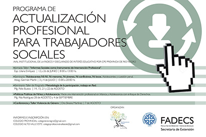 PROGRAMA DE ACTUALIZACIÓN PROFESIONAL PARA TRABAJADORES SOCIALES