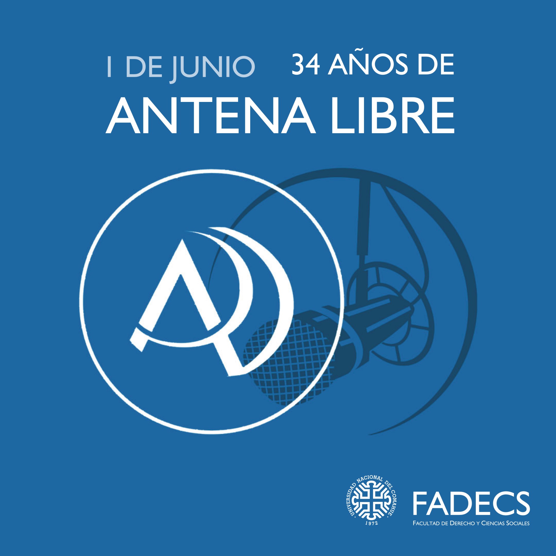 RADIO ANTENA LIBRE CUMPLE 34 AÑOS DE VIDA