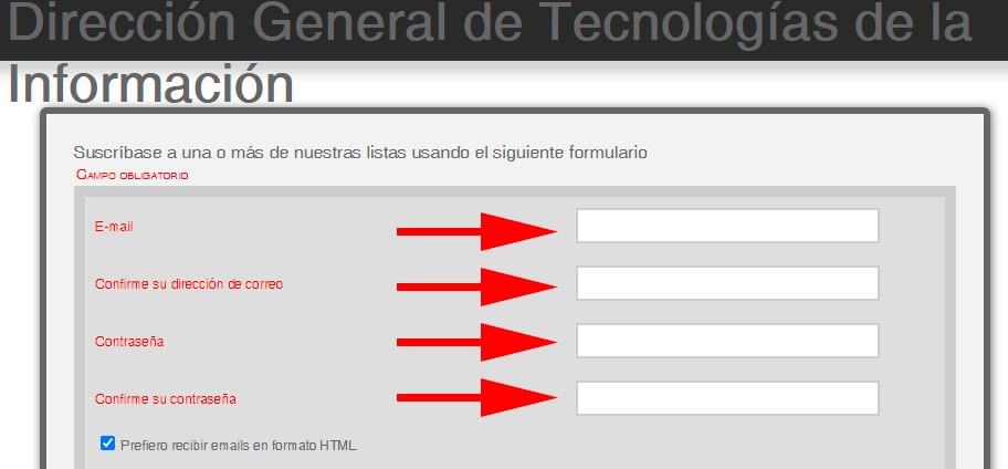 ¡SUSCRIBITE A NUESTRO BOLETÍN!