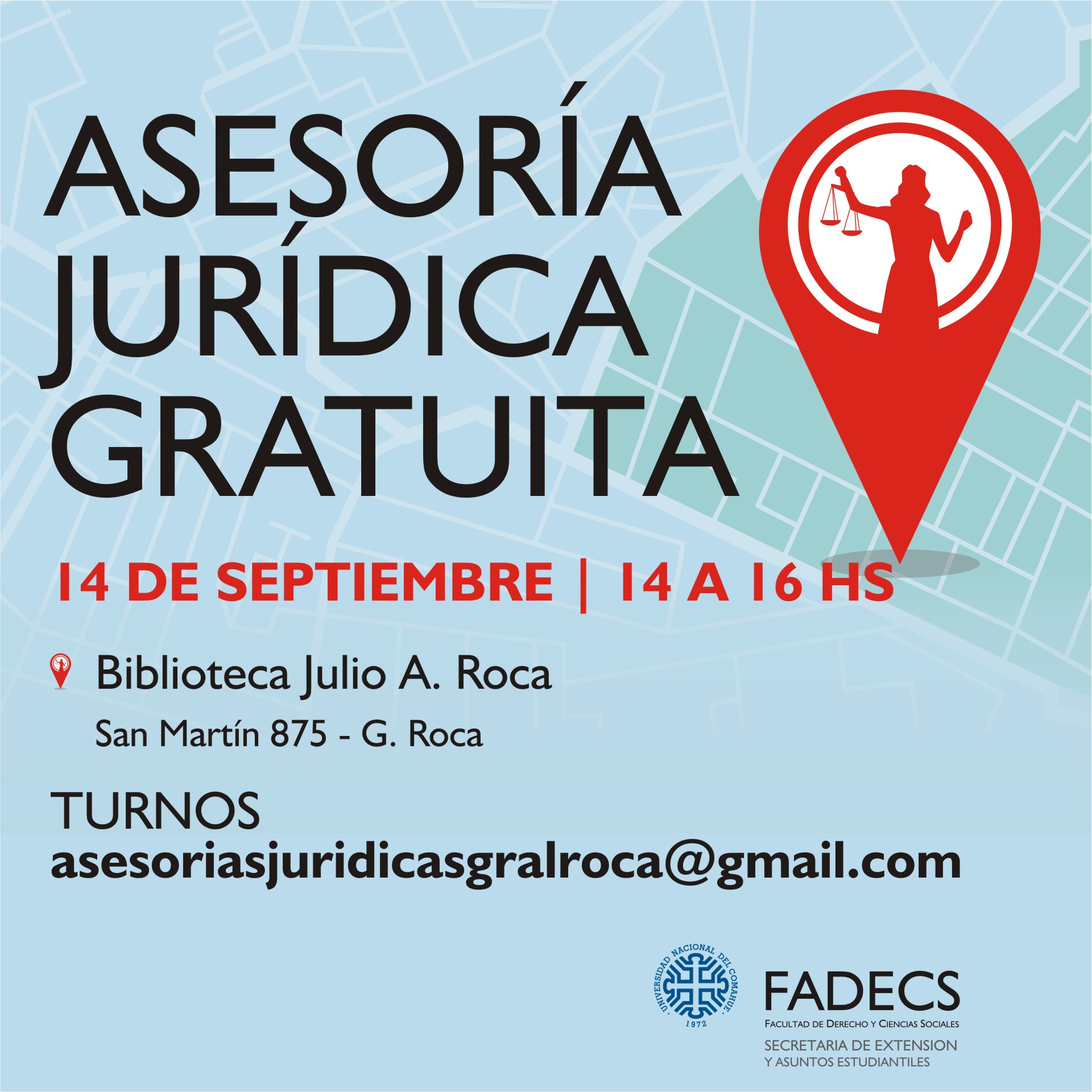 ASESORÍA JURÍDICA GRATUITA DE LA FADECS-UNCOMA