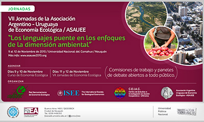 VII JORNADAS DE LA ASOCIACIÓN ARGENTINO-URUGUAYA DE ECONOMÍA ECOLÓGICA (ASAUEE)