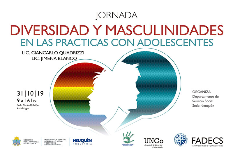 JORNADA "DIVERSIDAD Y MASCULINIDADES EN LAS PRACTICAS CON ADOLESCENTES"