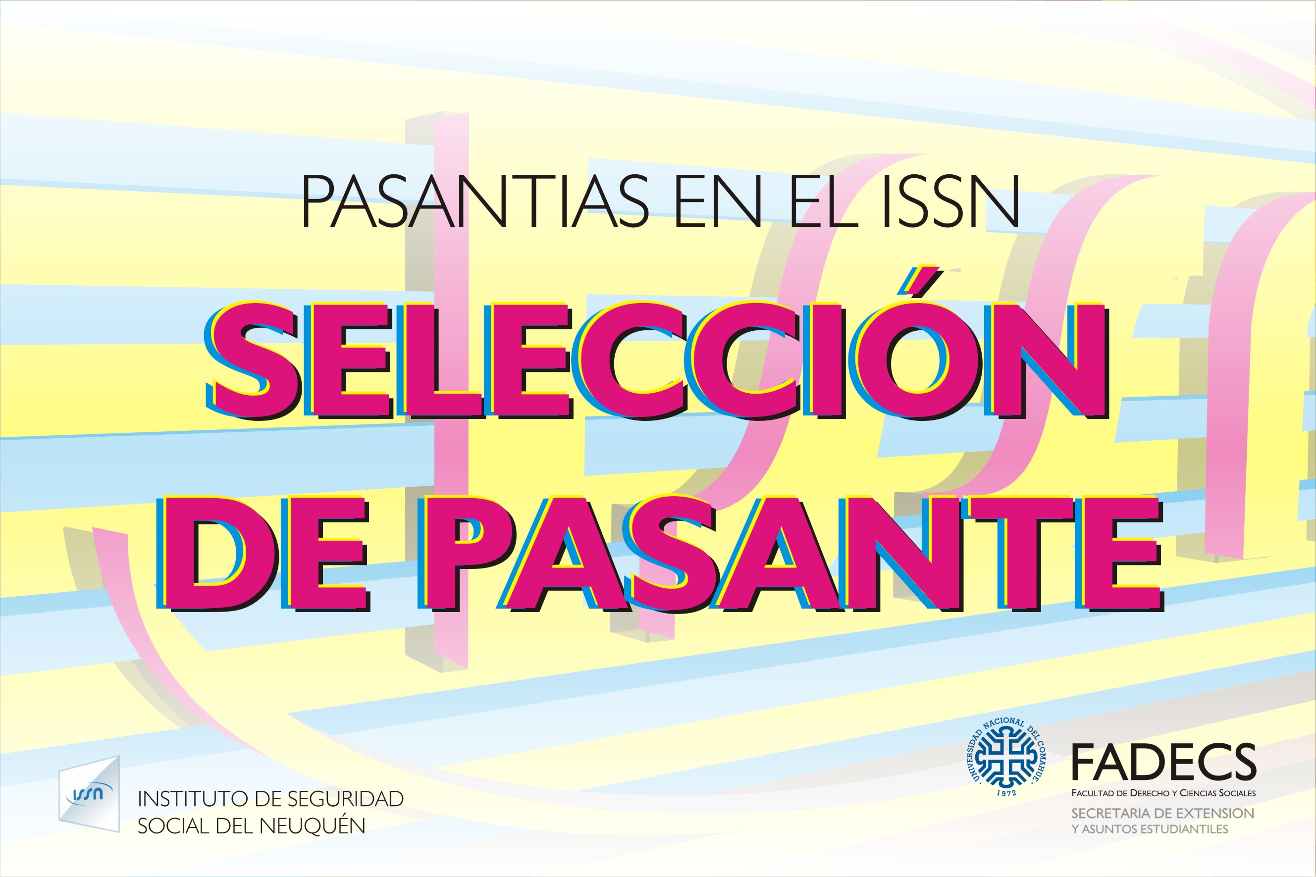 SELECCIÓN DE PASANTE EN ISSN