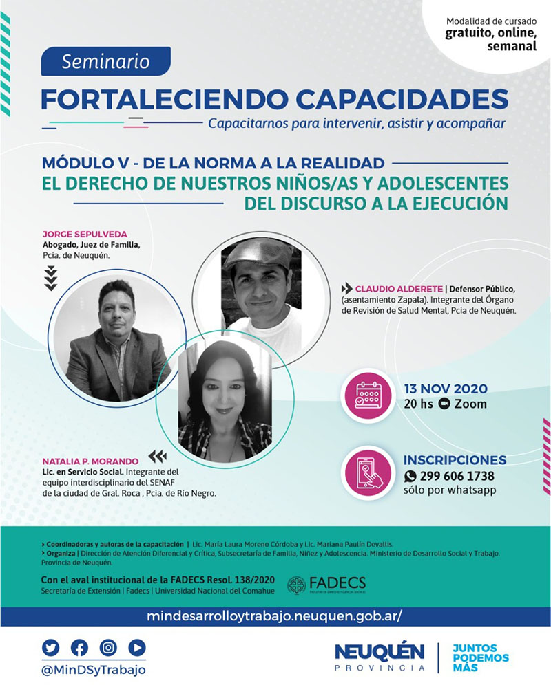 SEMINARIO FORTALECIENDO CAPACIDADES