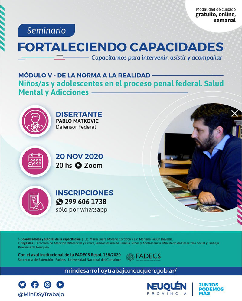 SEMINARIO FORTALECIENDO CAPACIDADES