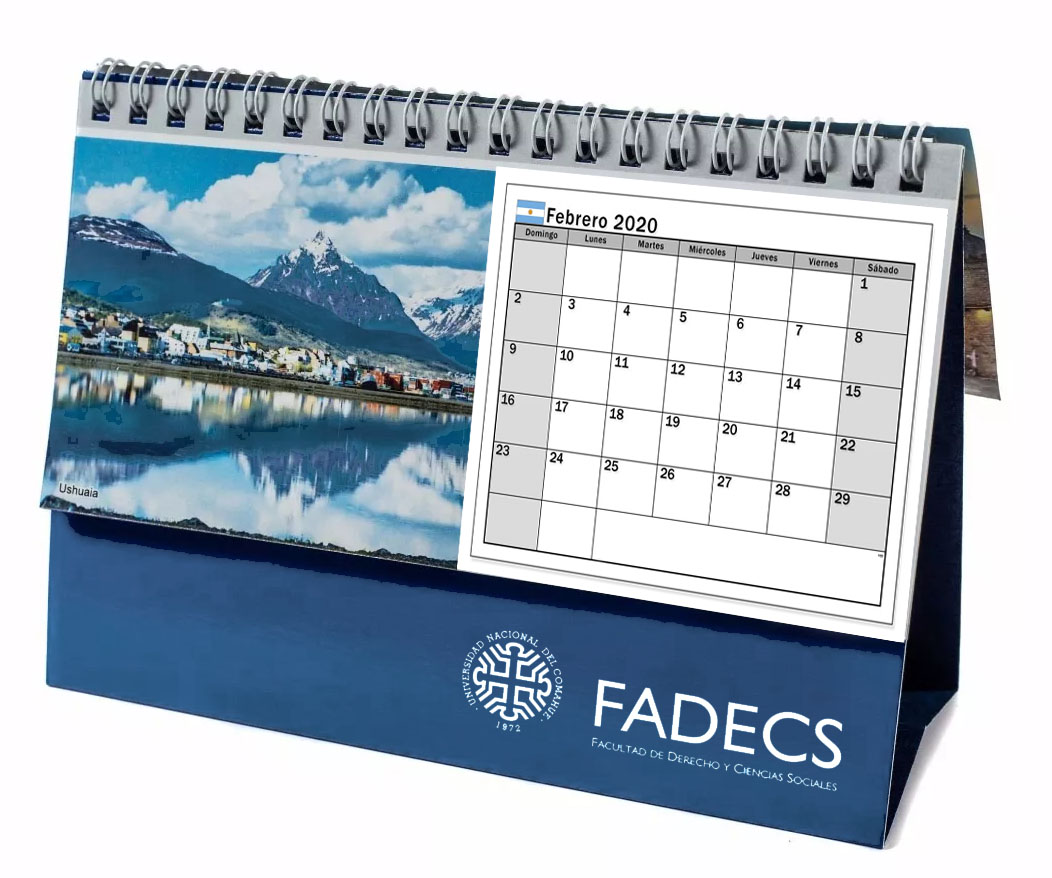 CALENDARIO ACADÉMICO 2020 DE LA FADECS-UNCo