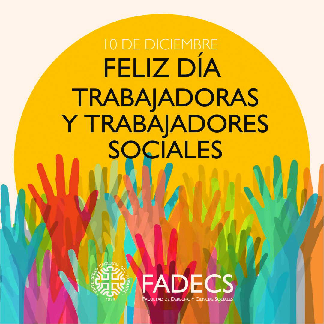 10 DE DICIEMBRE, ¡FELIZ DÍA TRABAJADORAS Y TRABAJADORES SOCIALES!