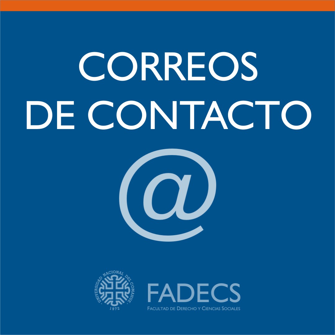 CORREOS DE CONTACTO