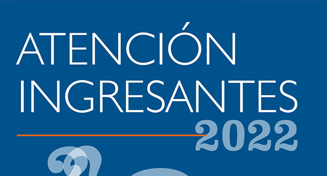 INGRESANTES 2022 - ATENCIN